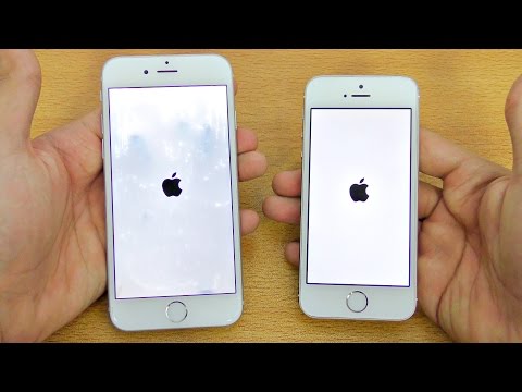 iPhone 5S iOS 10 Beta 3 vs iPhone 6 iOS 10 Beta 3 - Speed Test! (4K)