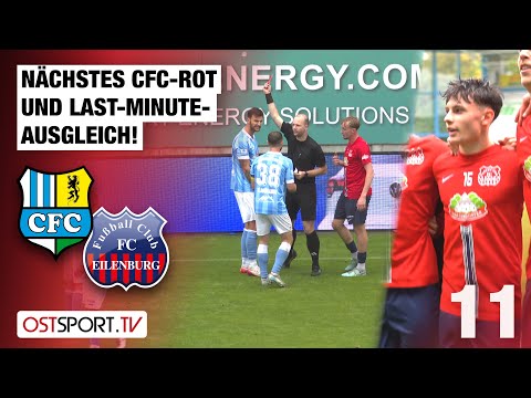 Another CFC RED and a last-minute equalizer! Chemnitz vs. Eilenburg | Regionalliga Nordost