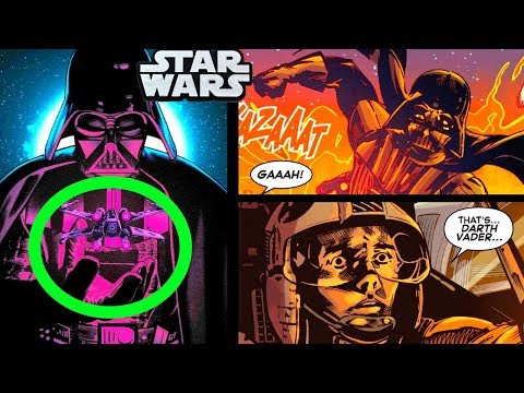 DARTH VADER DESTROYS A COCKY NEW REBEL PILOT!!(CANON) - Star Wars Comics Explained
