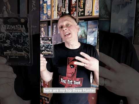 Evan's Top 3 Hunter cards in Pagan: Fate of Roanoke- Mindgames Expansion