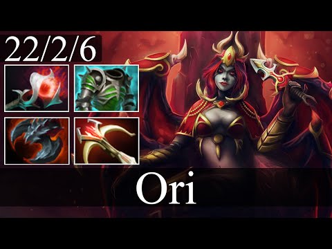 Aster.Ori - Queen of Pain | Midlane Gameplay Dota 2 Patch 7.31