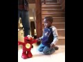 Simon Playing With Elmo