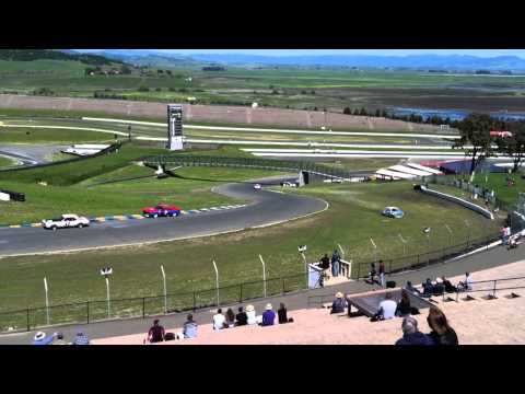 CSRG Races at Sonoma Raceway Group 8, 1971 BMW 2002 Crash