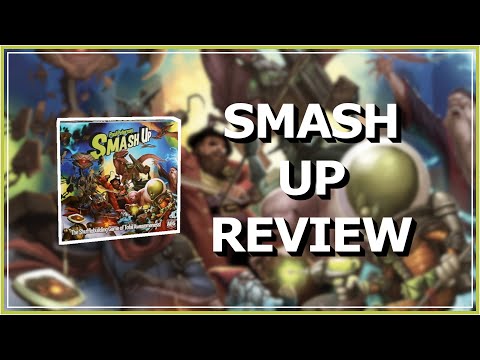 Smash Up Review - Ninjas, Aliens, Pirates & More!