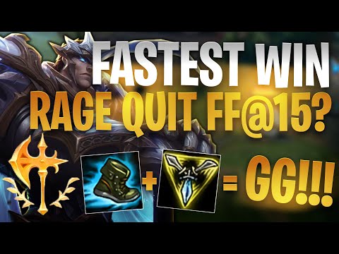 WTF! ENEMY FF@15??? GAREN SEASON 9 TOP GAMEPLAY STILL BROKEN as F#$@ - League of Legends