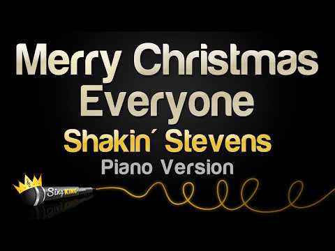 Shakin' Stevens - Merry Christmas Everyone - Piano Version (Karaoke Version)