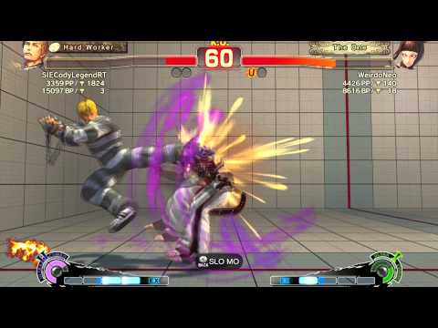 SIECodyLegendRT Cody vs WeirdoNEO Juri