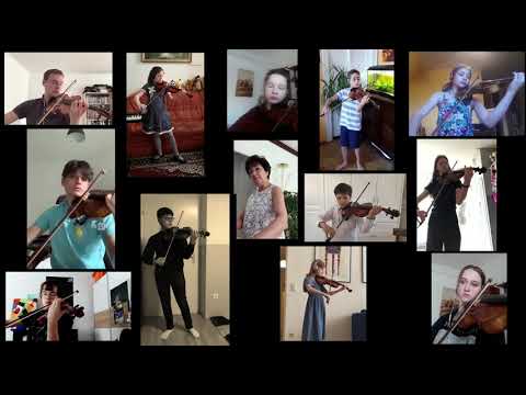 Ensemble der Violinklasse Parwaneh Haderer - Andrea Holzer-Rhomberg: "Czardas"