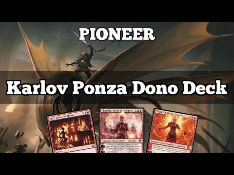 Dastardly Land Destruction! | Karlov Ponza Dono Deck | MKM Pioneer | MTGO