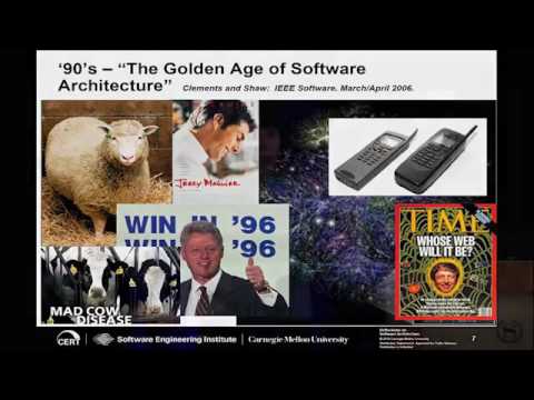 SATURN 2016 Linda Northrop Architecture Award Keynote: Reflections on Software Architecture