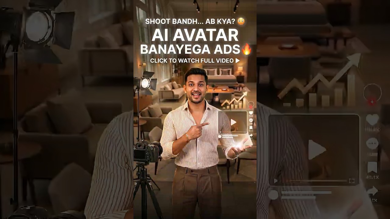 Furniture Ad - AI Avatar