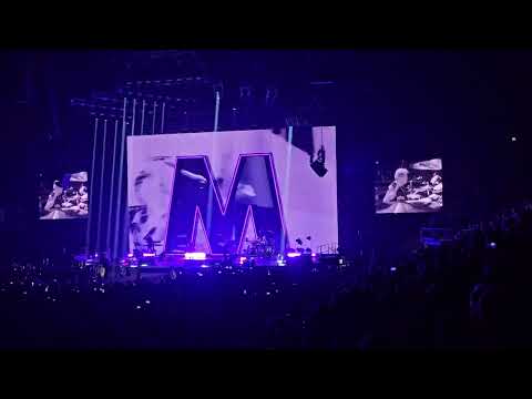 Depeche Mode live - Never Let Me Down - London - O2 arena 22 January 2024