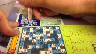 Arizona Lottery's Crossword Scratch Ticket 2B49