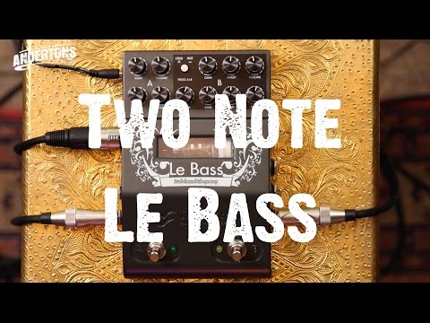 Two Notes Le Bass 2-Channel Tube Bass Preamp 2010s Black image 3
