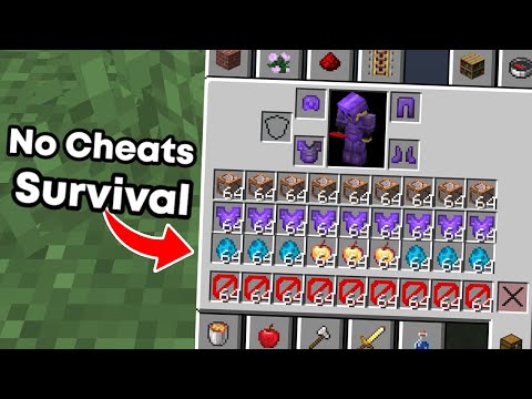 FLAME YT  - How I Obtained Creative Mode in Survival Minecraft...