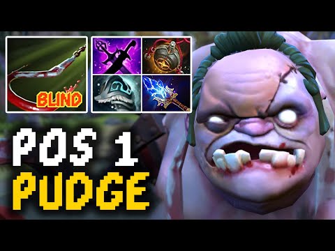 Pudge Carry META Dota 2 7.30 - Blast Rig + Rot Explode Them All !!