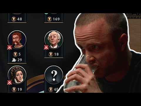 DEITY How Many People Am I Going To Go To War With? - Civ 6 Kublai Klan Pt. 2