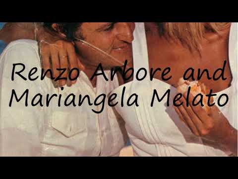 How to say Renzo Arbore and Mariangela Melato in English?