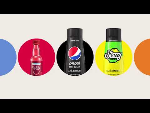 Now you can make Pepsi and Starry at home! One SodaStream, Endless Possibilities.