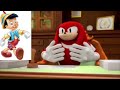 Knuckles Rates Pinocchio Characters