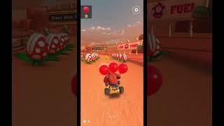 最後のは不意打ち過ぎるやろw #マリオカート #マリオカートツアー