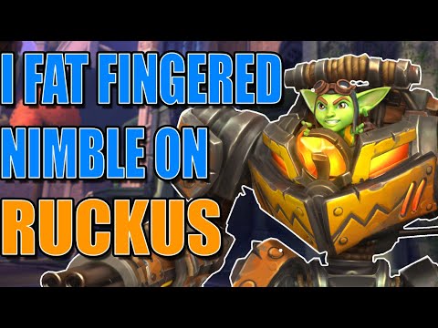 PALADINS COMPETITIVE RUCKUS GAMEPLAY | I FAT FINGERED NIMBLE!