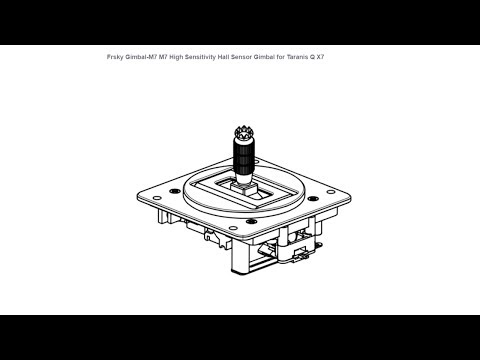 Frsky ACCST Taranis Q X7 -Sensor Gimbal, Spare, Protective Cover and other
