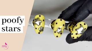 How to Poofy Stars | Japanese Gel Art