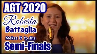 AGT 2020 Quarter Finals; Roberta Battaglia wows the judges as she performs YOU SAY by Lauren Daigle