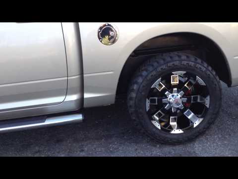 RimTyme of Charlotte Rolls out a Dodge Ram on 20" RBP 95R wheels and 285/55R20 Amp tires