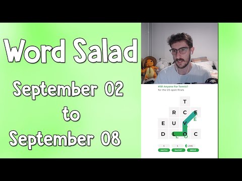 Word Salad: September 02 - September 08