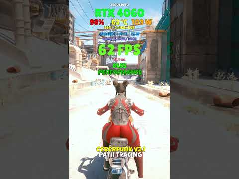 Cyberpunk 2077 Path Tracing FPS After Update (V2.1) - RTX 4060