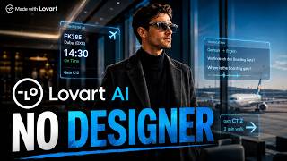 I Turned my Product Into a Cinematic Ad (No Designer) with Lovart AI
