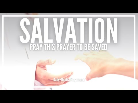 Prayer Of Salvation | Salvation Prayer To Be Saved | Get Saved Right The First Time