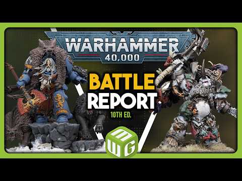 A Saga of Might and Malady | Space Wolves vs Death Guard Warhammer 40k 10th Edition Battle Report