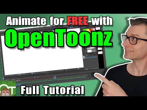 Make 2D animations for FREE with OpenToonz - Full beginners guide