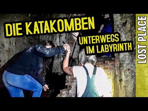 Bunker, Stollen, Kloster, wir wissen es nicht! Lost Place Abenteuer Katakomben unter der Erde