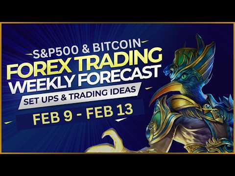 🎯 Weekly Forex Forecast | EURUSD, GBPUSD, USDJPY, BITCOIN, S&P500, AUDUSD, XAUUSD OIL (09/02/2026)