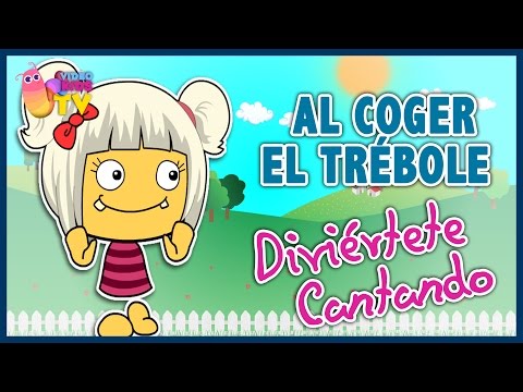 ♫♪AL COGER EL TRÉBOLE♫♪ canción infantil completa con dibujos animados