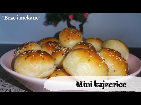 MINI KAJZERICE & priprema mini party burgera