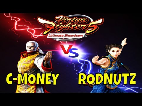 VF5US- C-MONEY VS RODNUTZ! (Virtua Fighter 5: Ultimate Showdown)- Lau Chan VS Pai Matches, FGC.