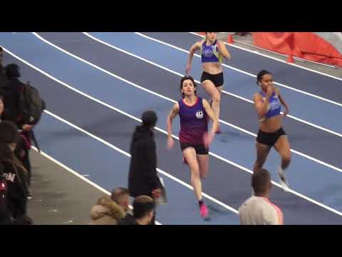 200m SEF ( FINALE 8  ) Championnat Rég. en salle ES/SE   Eaubonne, 19 jan 2019