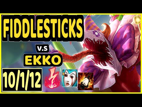 PANTS ARE DRAGON (FIDDLESTICKS) vs EKKO - 10/1/12 KDA JUNGLE CHALLENGER GAMEPLAY - NA