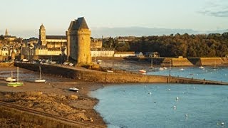 preview picture of video 'Le Port Saint-Père et la Tour Solidor à Saint-Malo (Saint-Servan)'