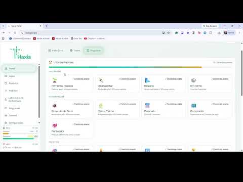 Haxis Video 04 - Painel Principal e Gamificação