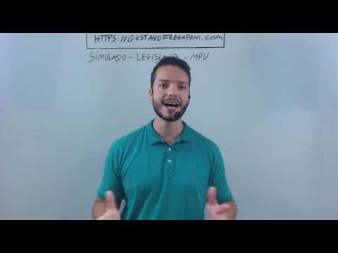 Simulado - Legislação Aplicada ao MPU e CNMP (Estilo CESPE) - 2018