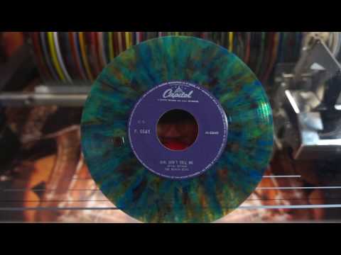 Jonnie's Jukebox Plays: Girl Don't Tell Me - The Beach Boys 1965 Multicolour Vinyl 7" Single
