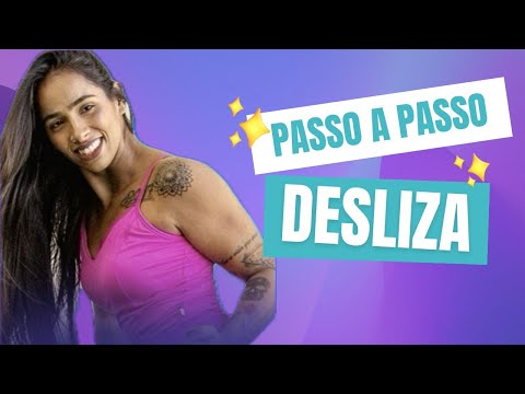 Passo a passo - Desliza. Professora Tiff! (FitDance).