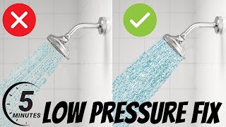 [DONE RIGHT] Fix Shower Head Low Water Pressure | Delta Kohler Moen