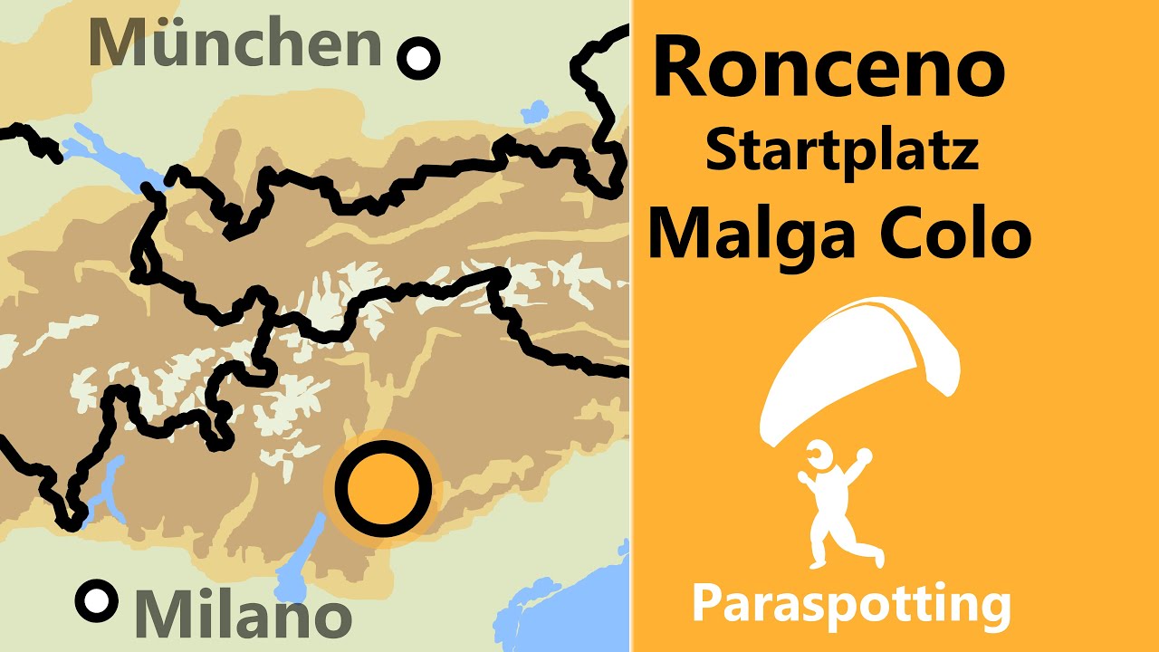 Startplatz Malga Colo Ronceno Trentino | Paraspotting